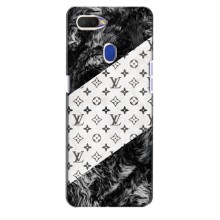 Чохол Стиль Louis Vuitton на Oppo A5s (LV на білому)