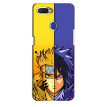 Купить Чехлы на телефон с принтом Anime для Оппо А5с – Naruto Vs Sasuke