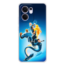 Чехол с принтом Фантастическая четверка для OPPO A5x 5G – Фантастическая четверка