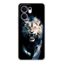 Чехол с картинкой «Хищники» для OPPO A5x 5G – Лев