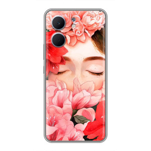 Чехлы (ART) Цветы на OPPO A5x (VPrint)