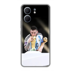 Чехлы Лео Месси Аргентина для OPPO A5x – Кубок Мира