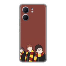 Чехлы с Гарри Поттером для OPPO A5x (AlphaPrint) – Гарри с друзьями