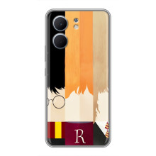 Чехлы с Гарри Поттером для OPPO A5x (AlphaPrint) – обложка Гарри Поттера