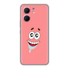 Чехлы с Патриком на OPPO A5x (Мордочка Патрика)