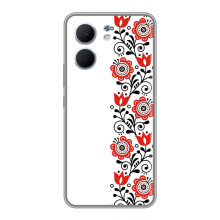 Чехол для Патриота Украины OPPO A5x - (AlphaPrint) (Яркая вишиванка)