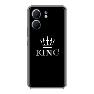 Чохол (Корона на чорному фоні) для Оппо A5x – KING