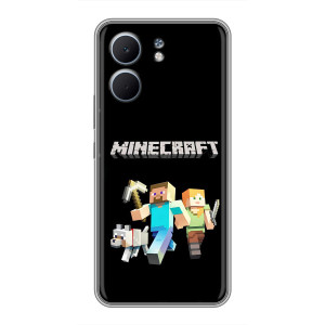 Чехол Майнкрафт на OPPO A5x (AlphaPrint) Minecraft
