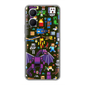 Чехол Майнкрафт на OPPO A5x (AlphaPrint) Minecraft