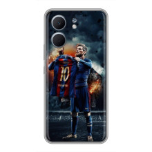 Чехол Месси футболист для OPPO A5x – Месси с футболкой