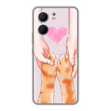 Чехол на Оппо А5х с Котами (VPrint) (Любовь к котикам)