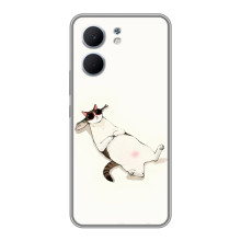 Чехол на тематику: Коты для OPPO A5x (Отдых)