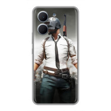 Силиконовый чехол с картинкой "Герой Pubg" на OPPO A5x – Пабг