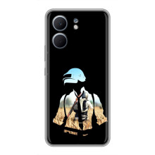 Силиконовый чехол с картинкой "Герой Pubg" на OPPO A5x – Пубг мен