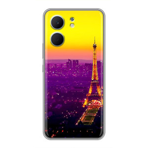 Чохол Ейфелева Вежа на OPPO A5x – Яскрава башня