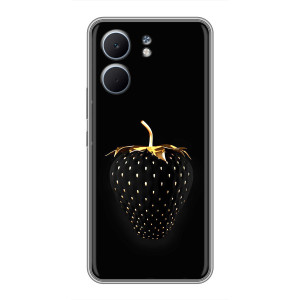 Чехол с изображением  вкусной еды для OPPO A5x – Чёрная клубника