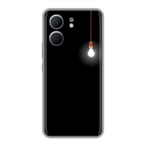 Чохол з картинками на чорному фоні для OPPO A5x – Лампочка