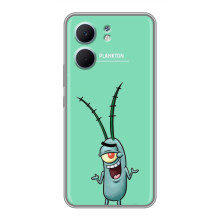 Чехол с картинкой "Одноглазый Планктон" на OPPO A5x (Планктон)