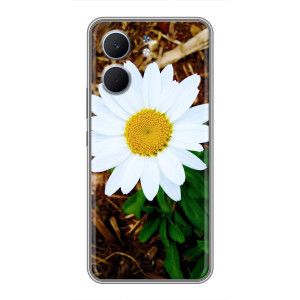Чехол с ромашками на OPPO A5x – Белая ромашка