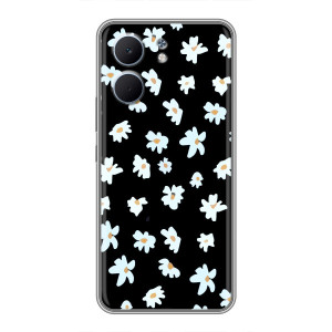 Чехол с ромашками на OPPO A5x – Маленькие ромашки