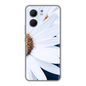 Чехол с ромашками на OPPO A5x – Пол ромашки