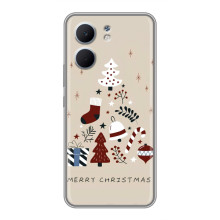 Чехол Санта Клаус для OPPO A5x – Merry Christmas