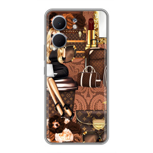 Чехол Стиль Louis Vuitton на OPPO A5x – Мода Луи Виттон