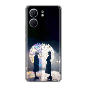 Чехлы Венсдей на OPPO A5x Уэнсдей (AlphaPrint)