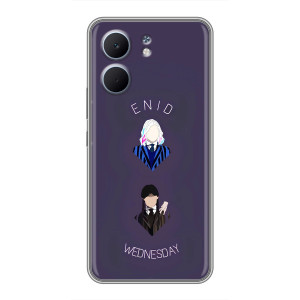 Чехлы Венсдей на OPPO A5x Уэнсдей (AlphaPrint)