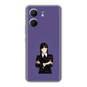 Чехлы Венсдей на OPPO A5x Уэнсдей (AlphaPrint)