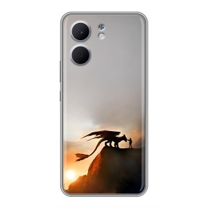 Чехол дракон Беззубик для OPPO A5x – Мультиик Беззубик