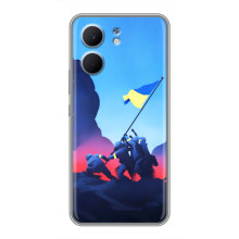 Чехол с украинским воином на OPPO A5x