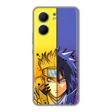 Купить Чехлы на телефон с принтом Anime для OPPO A5x (Naruto Vs Sasuke)