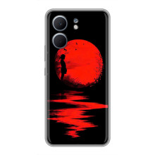 Летний Чехол на OPPO A5x – Красный Закат