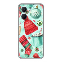 Новорічні Чохли для Оппо А5х (VPrint) (Одяг НР)