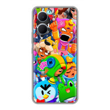 Силиконовый Чехол на OPPO A5x с картинкой Brawl Stars (Brawl-Stars)