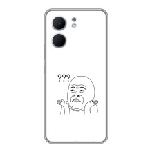 Прикольные Чехлы с принтом "интернет мэмы" для OPPO A5x – Стикер удивления