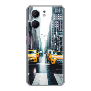 Силиконовый бампер (Работники) на OPPO A5x – Такси