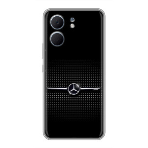 Силиконовый бампер с картинкой машины на OPPO A5x – Mercedes