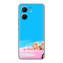 Силиконовый Чехол Барби Фильм на OPPO A5x (Барби и Кен)