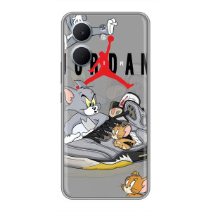 Силиконовый Чехол Nike Air Jordan на Оппо A5x – Air Jordan