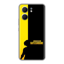 Чехол (TPU) с картинкой "Лого Пабг" на Оппо A5x (Battlegrounds)