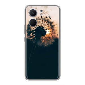 Силиконовый Чехол с одуванчиками на OPPO A5x – Красивый одуванчик