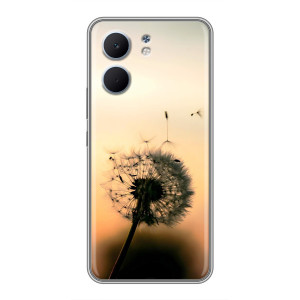 Силиконовый Чехол с одуванчиками на OPPO A5x – Роздумаханый одуванчик