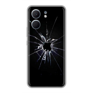Текстурний Чохол для OPPO A5x – Бите скло