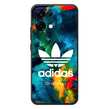Чехлы Адидас для OPPO A6 Pro (AlphaPrint) – Яркий Адидас