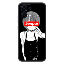 Чехлы Персонажи Аниме Наруто для OPPO A6 Pro (AlphaPrint) (Senpai)