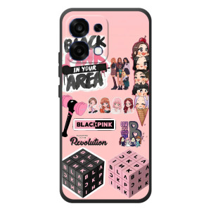 Чохли з картинкою для OPPO A6 Pro – BLACK PINK колаж