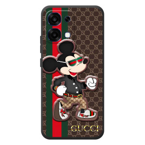 Чехлы Бренд GUCCI для OPPO A6 Pro – Маус Гуччи