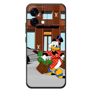 Чехли для OPPO A6 Pro - Скрудж МакДак Louis Vuitton (PREMIUMPrint)